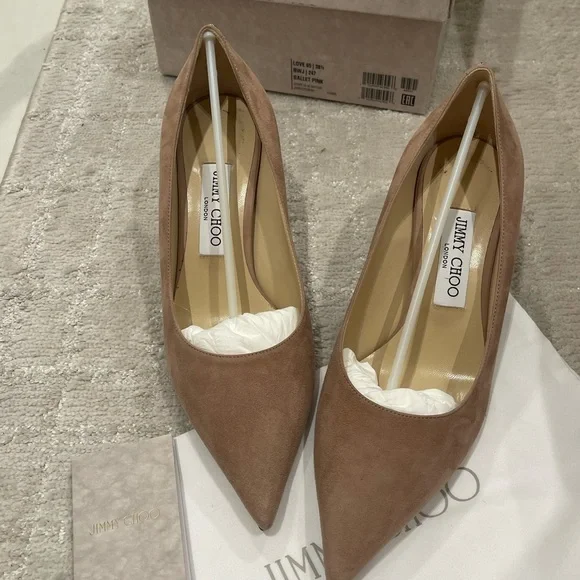 Jimmy Choo Women's Tan Pumps - Picture 5 of 5